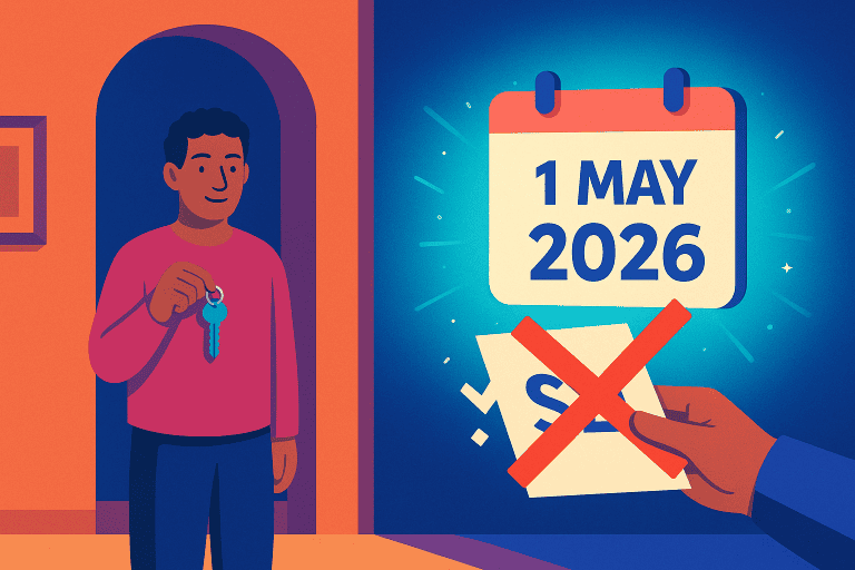 Tenant Hive guide to the Renters Rights Act 2025 timeline and Section 21 abolition date 1 May 2026